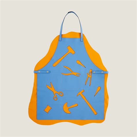 hermes apron|Leather apron .